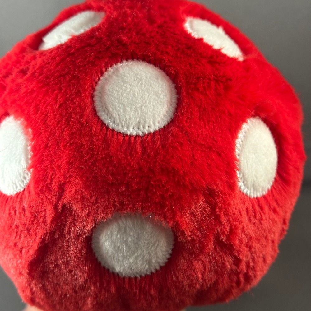 Build-A-Bear Buddies Mini Red Mushroom Plush Toadstool Stuffed Animal 7" - Picture 3 of 7